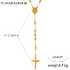 Wearable Rosary Beaded Necklace Collection