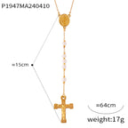 Wearable Rosary Beaded Necklace Collection