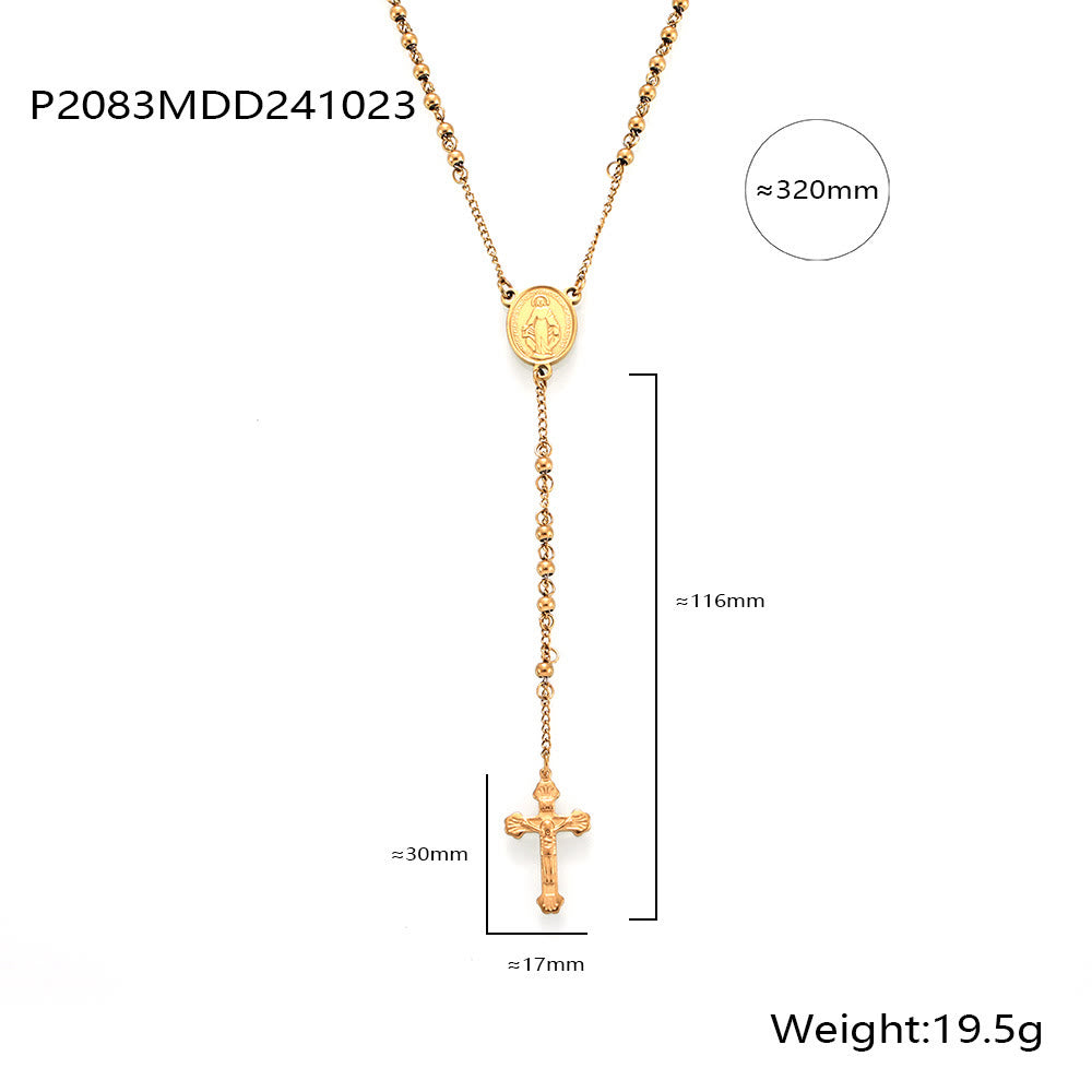 Wearable Rosary Beaded Necklace Collection