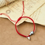 Magnetic Heart Cross Bracelet Set