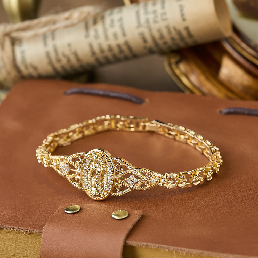 Golden Filigree Our Lady Bracelet Collection