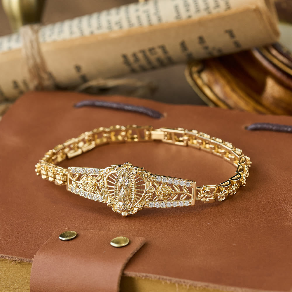 Golden Filigree Our Lady Bracelet Collection