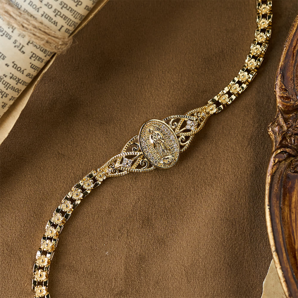 Golden Filigree Our Lady Bracelet Collection