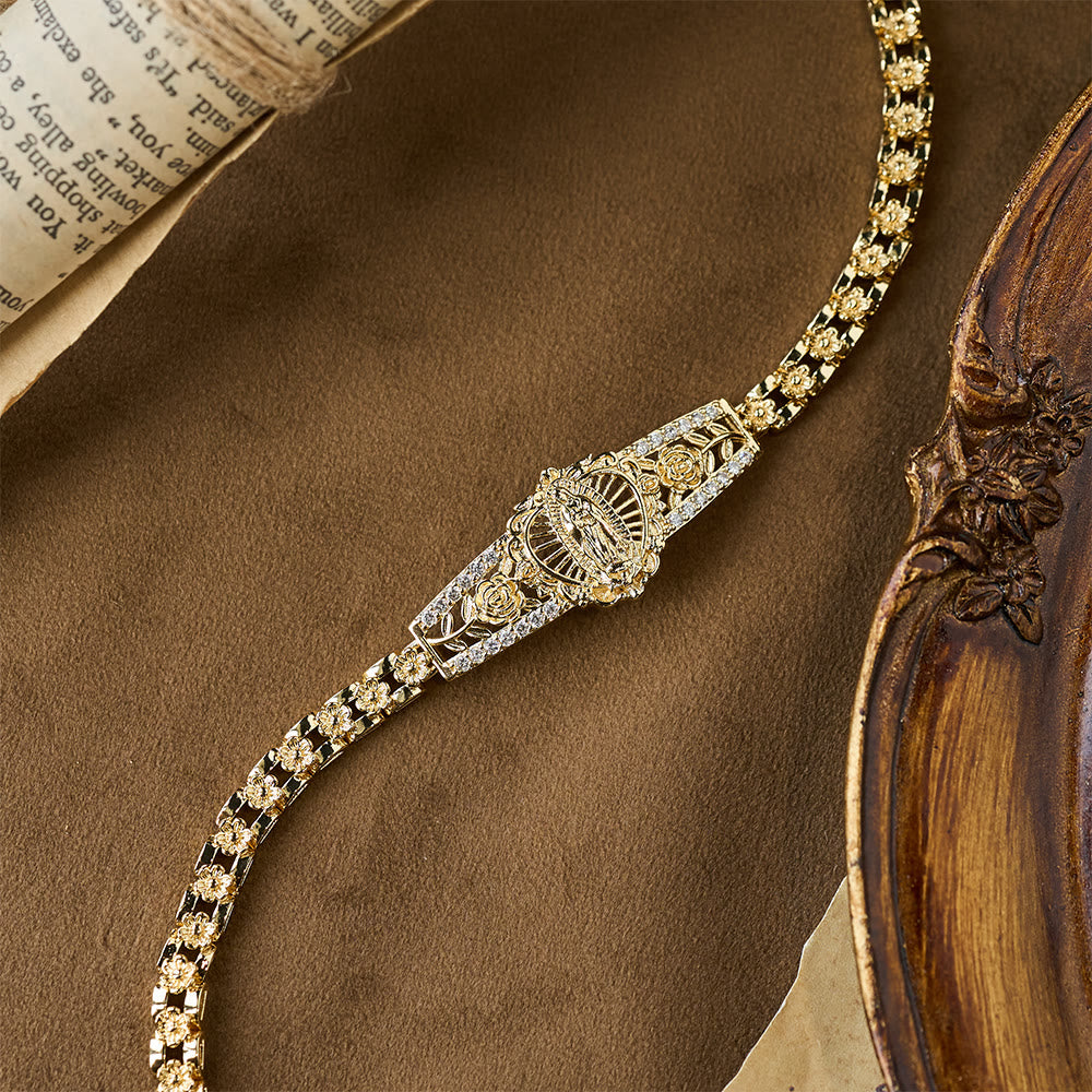 Golden Filigree Our Lady Bracelet Collection