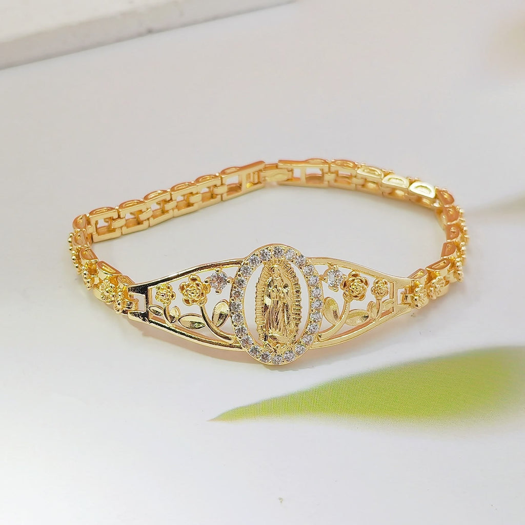 Golden Filigree Our Lady Bracelet Collection