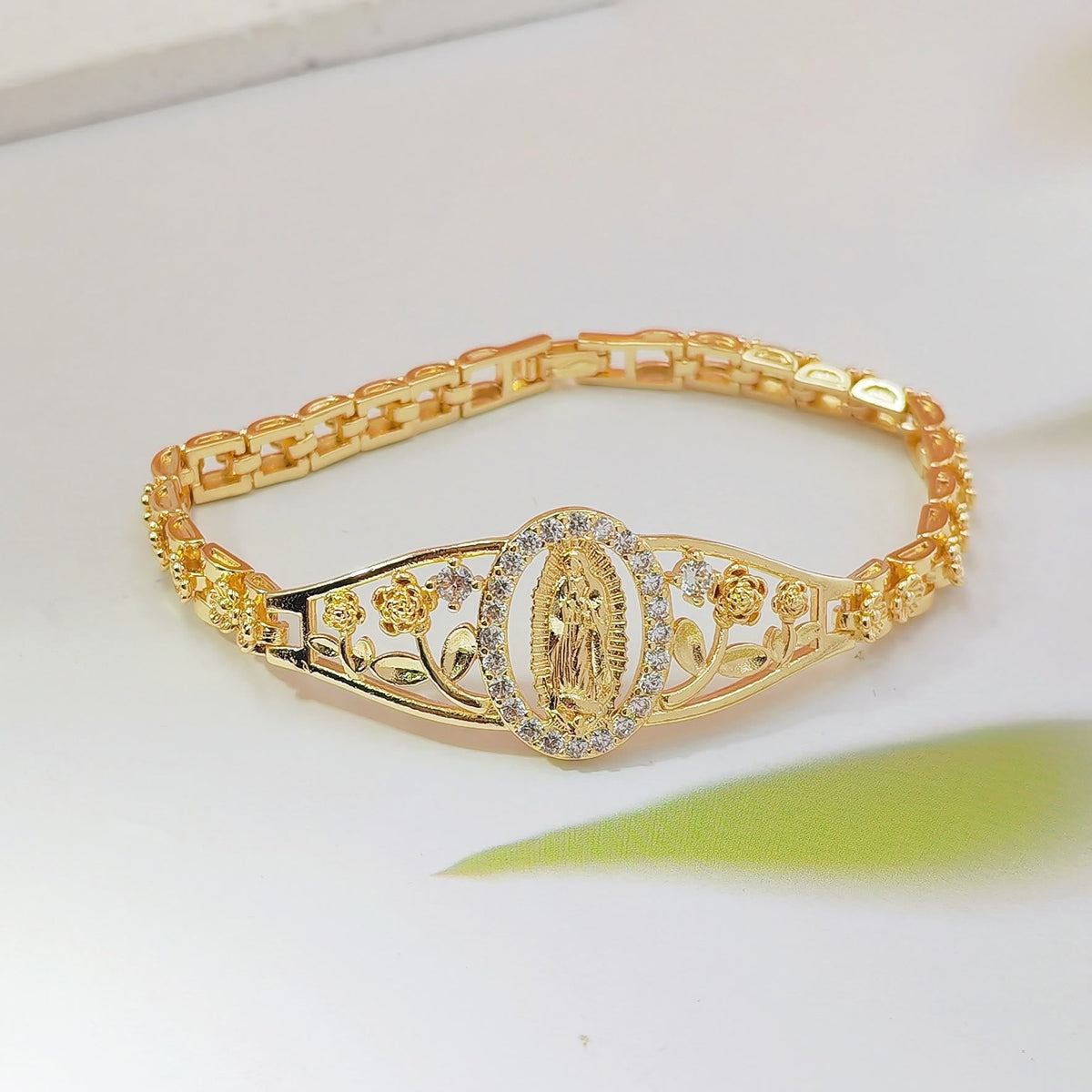 Golden Filigree Our Lady Bracelet Collection