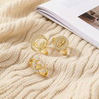 Heart/Moon/Oval Style Our Lady Ring
