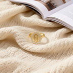 Heart/Moon/Oval Style Our Lady Ring