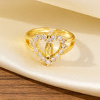 Heart/Moon/Oval Style Our Lady Ring