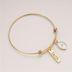 Mustard Seed Faith Charm Bangle