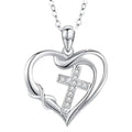 Heart & Cross Necklace