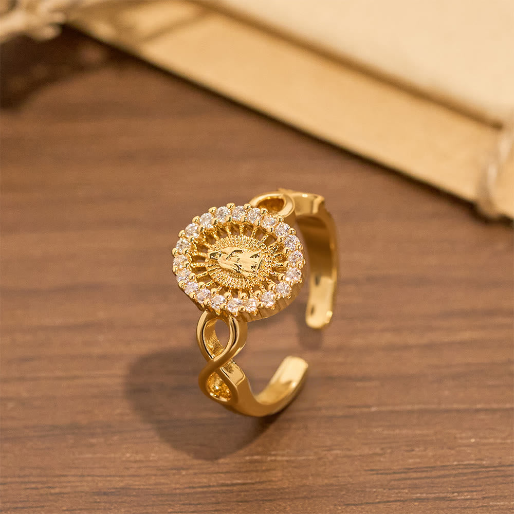 Infinity Our Lady Zircon Ring