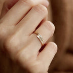 TRUST GOD Split-Band Ring