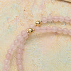 Magnetic Strawberry Agate Rosary Bracelet