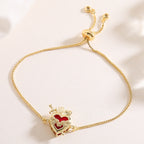Elegant Sacred Heart Devotion Bracelet