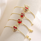 Elegant Sacred Heart Devotion Bracelet