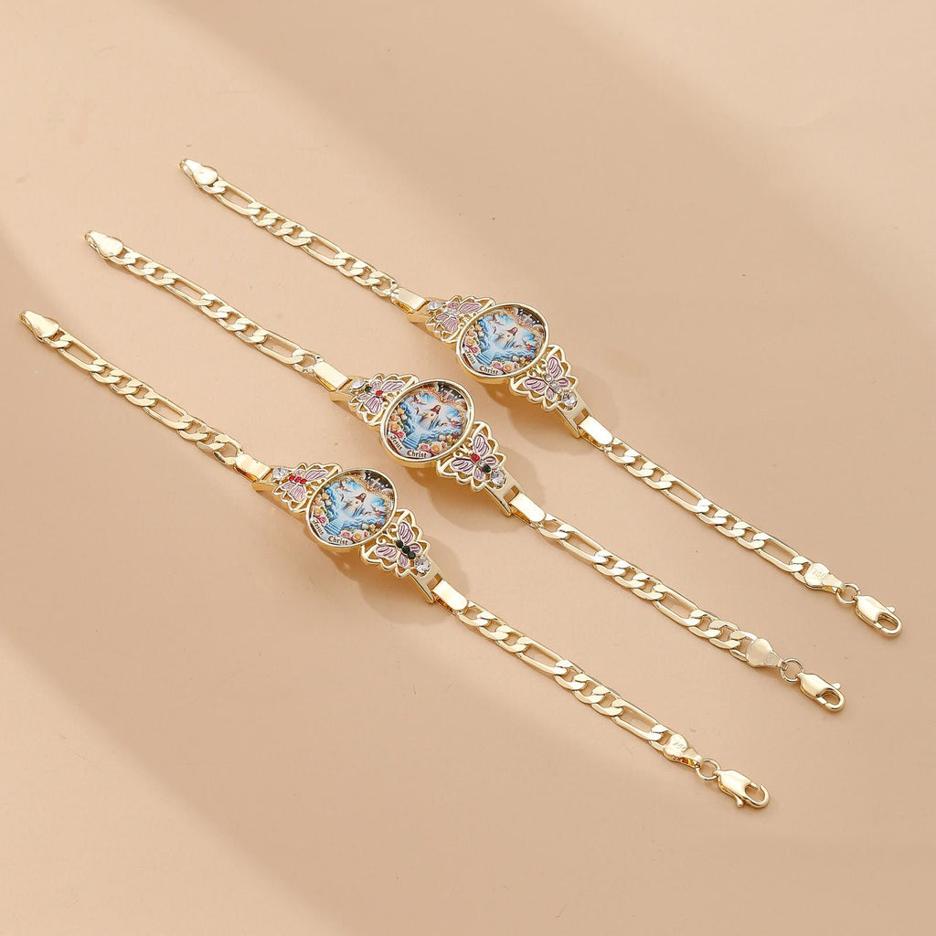 Jesus Christ & Butterfly Bracelet