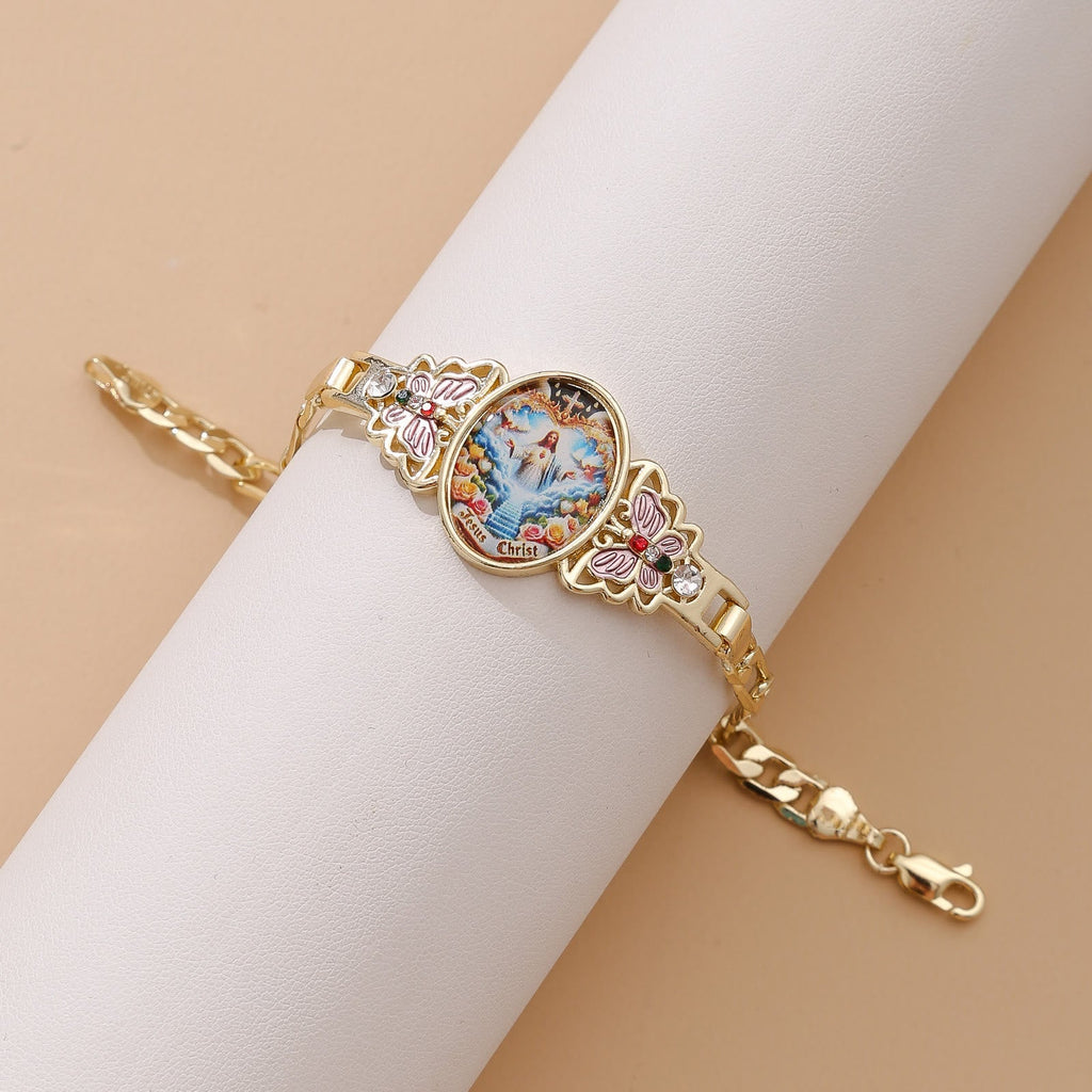 Jesus Christ & Butterfly Bracelet