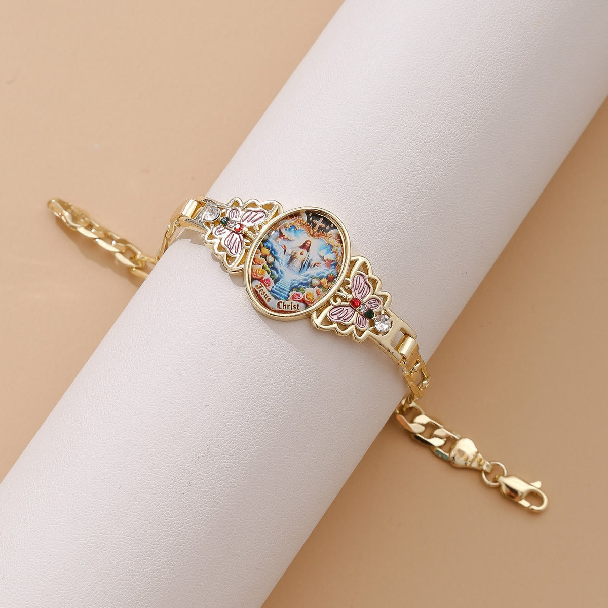 Jesus Christ & Butterfly Bracelet