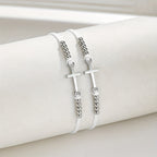 Intricate Cross Beaded Bracelet