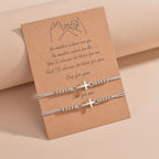 Intricate Cross Beaded Bracelet