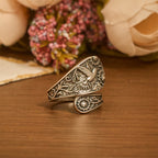 Hummingbird Holy Spirit Adjustable Wrap Ring