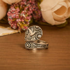 Hummingbird Holy Spirit Adjustable Wrap Ring