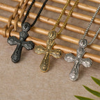 Orthodox Crucifix Pendant Necklace