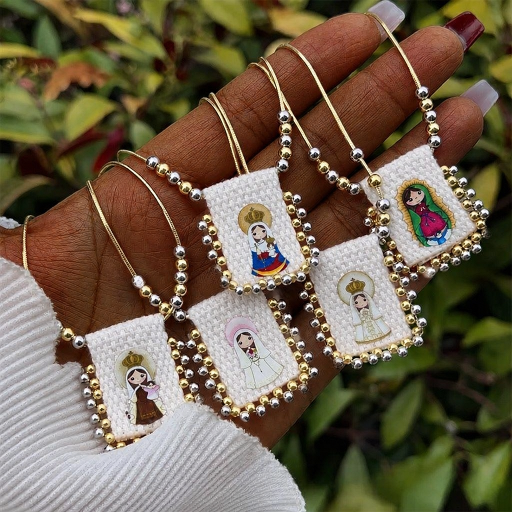 Cute Cartoon Divine Figure Necklaces