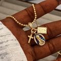Our Lady of Grace Charm Jewelry Set