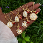 Our Lady & Sacred Heart Necklace in 6 Styles